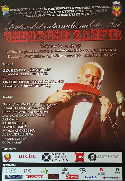 Trei zile de trafic deviat pe DN 7, la Găeşti, pentru Festivalul ”Gheorghe Zamfir”