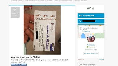 OLX dezactivează anunţurile de vânzare a voucherelor date de Primăria Capitalei pentru achiziţionarea de biciclete