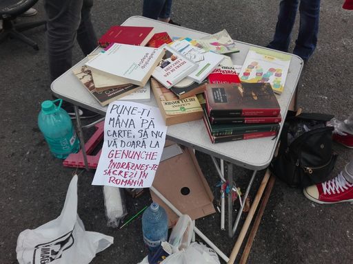 REPORTAJ: "Ghidul leneşului", "Cel mai iubit dintre pământeni", "Vârsta inocenţei", manuale de Matematică şi de Limba română, printre cărţile aduse ministrului Educaţiei la evenimentul "Biblioteca pentru Pop" - FOTO, VIDEO