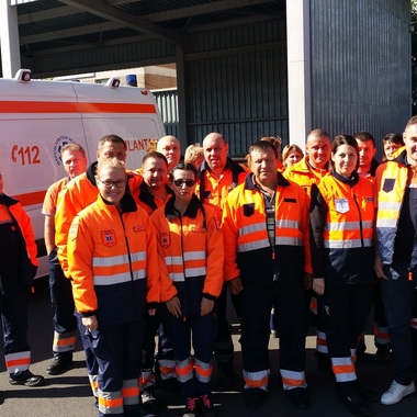 Galaţi: Angajaţii Serviciului Judeţean de Ambulanţă au protestat nemulţumiţi că le vor scădea veniturile 

