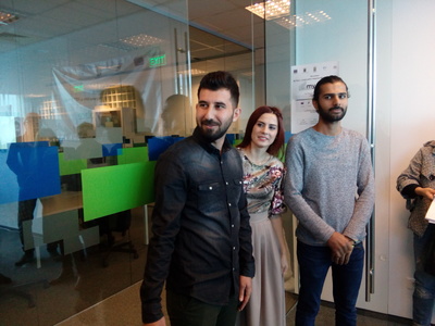 Tânăr plecat din Irak din cauza războiului, mediator la un centru regional pentru integrarea migranţilor deschis la Galaţi