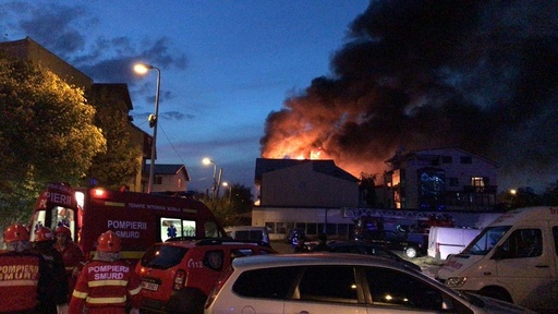 Incendiul izbucnit la un azil de bătrâni din Capitală a fost stins după aproximativ şase ore