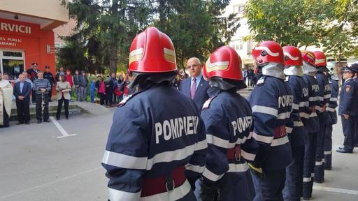 Raed Arafat a inaugurat o subunitate de pompieri ce va asigura misiuni în partea de sud a judeţului Botoşani. FOTO