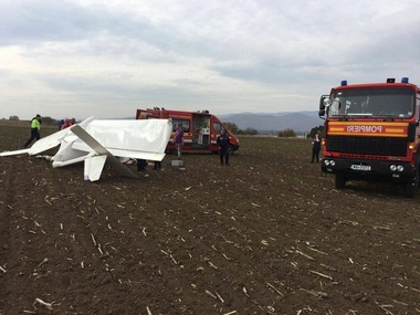 Alba: Avionul de mici dimensiuni implicat în accidentul de la Vinţu de Jos nu era înregistrat 