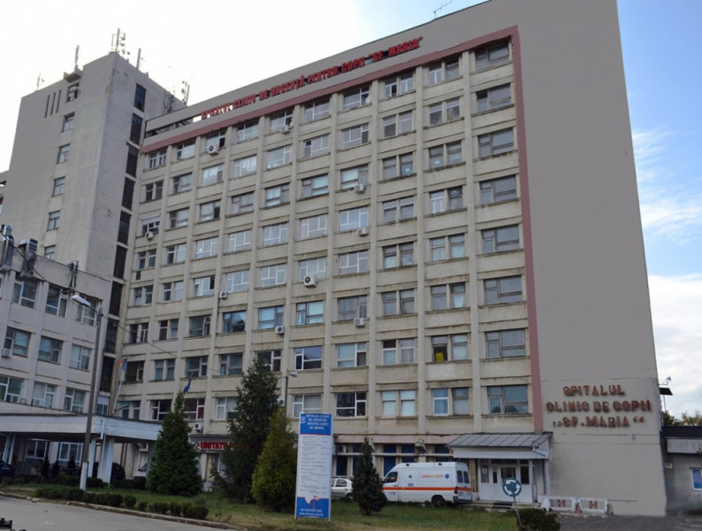 Spitalul de copii ”Sfânta Maria” din Iaşi, reabilitat în cadrul unui proiect în valoare de aproximativ 27 de milioane de euro
