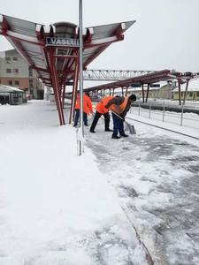 CFR: Trafic feroviar în condiţii normale de iarnă pe toate magistrale feroviare