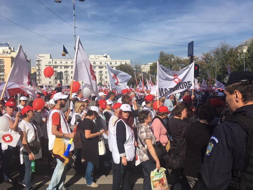 Ministrul Sănătăţii se întâlneşte marţi cu reprezentanţii Sanitas, care au anunţat declanşarea protestelor