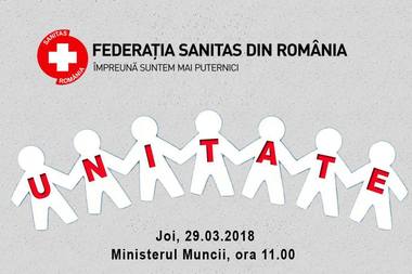 Regulamentul sporurilor pentru angajaţii din sistemul medical, propus spre aprobare în şedinţa de joi a Guvernului. Sindicatele continuă protestele şi vor picheta Ministerul Muncii