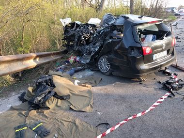 Bilanţ IGSU: În total, 15 persoane au fost implicate în accidentul de pe DN 6, cinci au refuzat transportul la spital; traficul în zonă a fost reluat