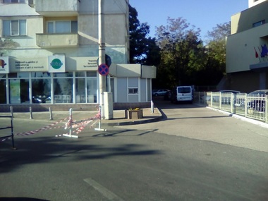 Galaţi: O nouă surpare de teren pe Faleza Superioară a Dunării; circulaţia este oprită