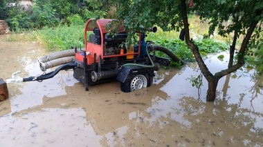 Teleorman: Trei localităţi, afectate de inundaţii - FOTO, VIDEO