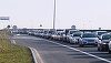 UPDATE - Aglomeraţie pe Autostrada Soarelui, pe sensul către Constanţa, şi la staţia de taxare de la Feteşti. Trafic bară la bară şi pe Valea Prahovei