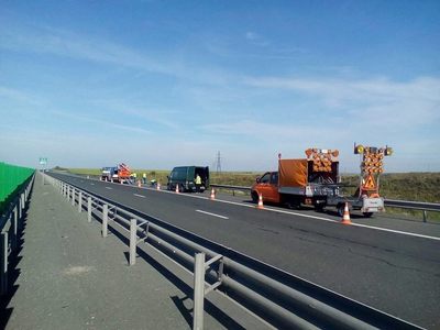 Restricţii pe autostrada A1 pentru lucrări la carosabil