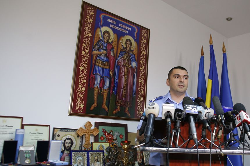 Fostul şef al Jandarmeriei Române Sebastian Cucoş, împuternicit în funcţia de prim-adjunct al inspectorului general al instituţiei