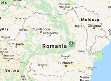 Cutremur cu magnitudinea 3,1 în judeţul Vrancea