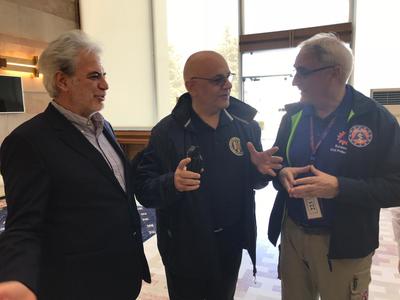 Exerciţiul Seism 2018: Comisarul european pentru ajutor umanitar şi managementul crizelor, Christos Stylianides, a ajuns la Bucureşti şi va inspecta spitalul mobil al echipei de intervenţie italiene. FOTO, VIDEO