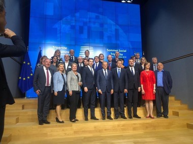 Olguţa Vasilescu a participat la Summit-ul Social Tripartit: Pilonul social este un instrument esenţial pentru realizarea justiţiei sociale şi a egalităţii în UE