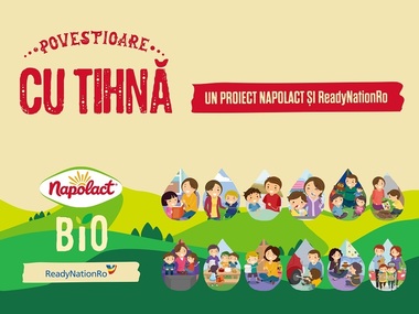 Mesaje educaţionale pentru părinţi pe cutiile de lapte, în campania "Povestioare cu tihnă"
