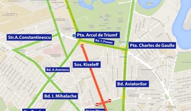 Trafic restricţionat pe şoseaua Kiseleff, pentru desfăşurarea ultimei etape a Campionatului Naţional de Super Rally, Trofeul Bucureşti 1