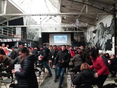 Iaşi: Aproximativ 200 de persoane, evacuate de la o dezbatere, după ce organizatorii au simulat producerea unui incendiu