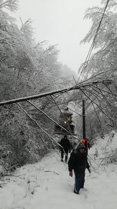 Aproape o sută de localităţi din vestul ţării nu au curent electric de trei zile, iar în Timiş aproximativ 30 de şcoli sunt încă închise