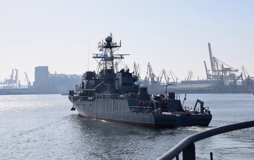 O navă militară românească va intra sub comanda unei grupări NATO, care se va afla trei săptămâni în Marea Neagră