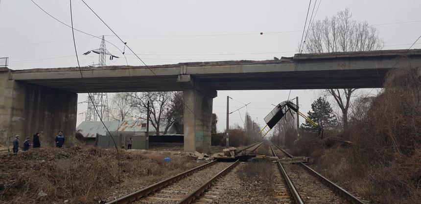 CFR SA: Segmentul feroviar Ploieşti Sud-Ploieşti Est-Valea Călugărească a fost redeschis şi pe primul fir