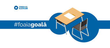 Consiliul Naţional al Elevilor: Metodele de evaluare din sistemul nostru de învăţământ nu se pliază pe nevoile şi interesele actuale. Anul acesta, dăm #foaiagoală la simulările naţionale