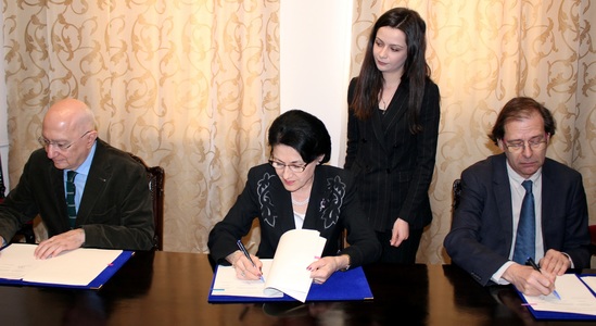 Protocol de cooperare între Ministerul Educaţiei, Institutul Naţional pentru Studierea Holocaustului din România "Elie Wiesel"şi Muzeul Memorial al Holocaustului din Statele Unite ale Americii