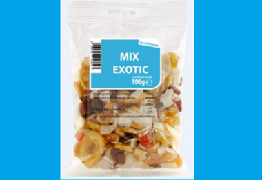 Mega Image a retras de la comercializare un întreg lot de mix de fructe exotice, produs de Euro Company, existând suspiciunea contaminării cu salmonella