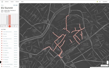 Aplicaţia WAZE a creat o secţiune specială dedicată summitului de la Sibiu, arătând străzile şi parcările închise