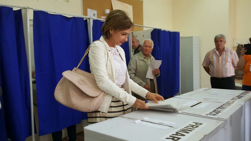 Carmen Iohannis: Am votat pentru o Românie europeană, pentru justiţie independentă. VIDEO