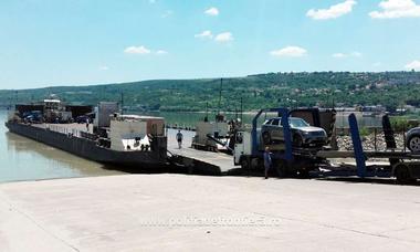 Trecerea cu bacul peste Dunăre pe la PTF Bechet, restricţionată pentru autoturisme, motociclete şi pietoni, din cauza creşterii cotelor Dunării