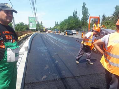 Primăria Capitalei: Consolidarea podului Străuleşti s-a finalizat, în prezent se lucrează la infrastructura podului