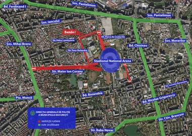 Restricţii de circulaţie pentru concertul trupei Metallica din Bucureşti