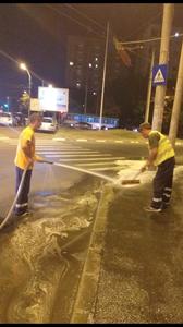 Primăria Capitalei anunţă că, din ordinul Gabrielei Firea, vor fi spălate străzile din Bucureşti