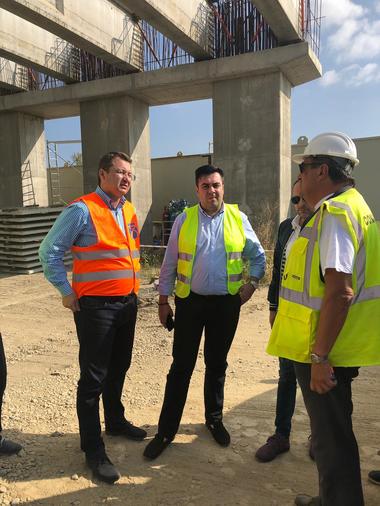 Răzvan Cuc spune că vrea să stea două zile pe săptămână pe şantierul autostrăzii Sebeş-Turda: Văd că, de fiecare dată când vin pe şantier, parcă se animă, se energizează şantierul
