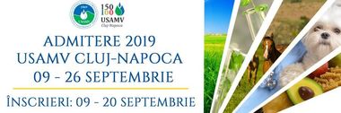 USAMV Cluj-Napoca scoate la concurs, în sesiunea de toamnă, 552 de locuri la licenţă şi 245 la masterat