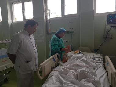 Pintea le-a vizitat pe persoanele rănite în accidentul din Ialomiţa şi internate în Capitală: Starea lor este bună, stabilă, sunt detubate şi conştiente
