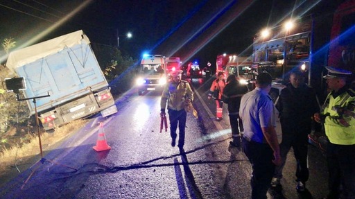 Ajutoare de urgenţă de 122.000 de lei pentru familiile afectate în urma accidentului rutier din judeţul Ialomiţa