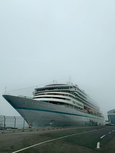 O navă cu peste 750 de pasageri la bord a sosit la Constanţa; 21 de nave de croazieră au ajuns în port în acest an