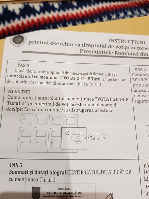 Românii care au votat prin corespondenţă pot verifica, pe www.votstrainatate.ro dacă plicul lor a ajuns în timp util în ţară