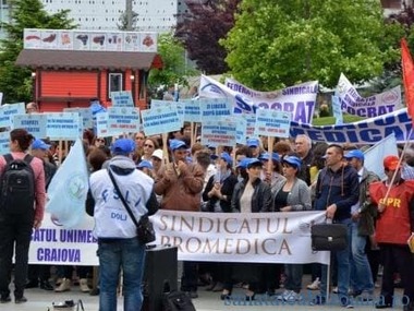 Sindicatul Promedica: Dacă medicilor nu le sunt respectate drepturile salariale cuvenite, suntem pregătiţi să luptăm în stradă