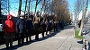 Constanţa: Peste 40 de persoane au participat la un protest pentru a trage un semnal de alarmă asupra neregulilor de la Spitalul Judeţean, după ce o femeie a murit aşteptând peste 10 ore la Urgenţă - FOTO
