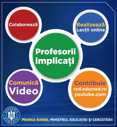 Ministerul Educaţiei face un apel către profesori să contribuie cu resurse educaţionale deschise, încărcate într-un spaţiu virtual, de unde pot fi accesate de elevi