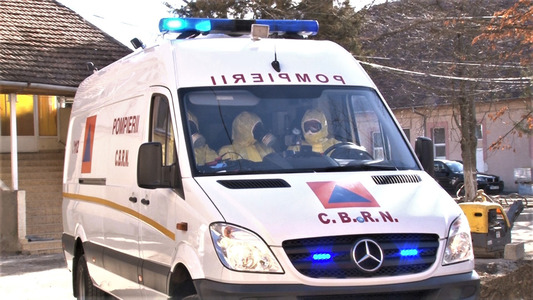 Buzău: O femeie de 71 de ani care a venit din Dubai şi care a călătorit de la Bucureşti într-un autocar alături de cetăţeni sosiţi din Italia a fost transportată cu izoleta la Spitalul Judeţean Buzău