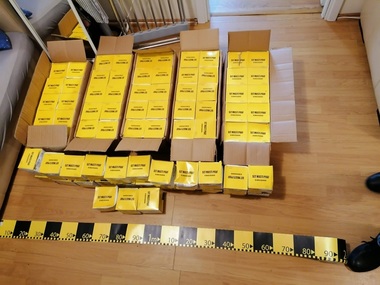 UPDATE - Percheziţii în Bucureşti şi Ilfov într-un dosar de evaziune fiscală în domeniul comerţului cu produse sanitare şi cu echipamente medicale de protecţie - FOTO