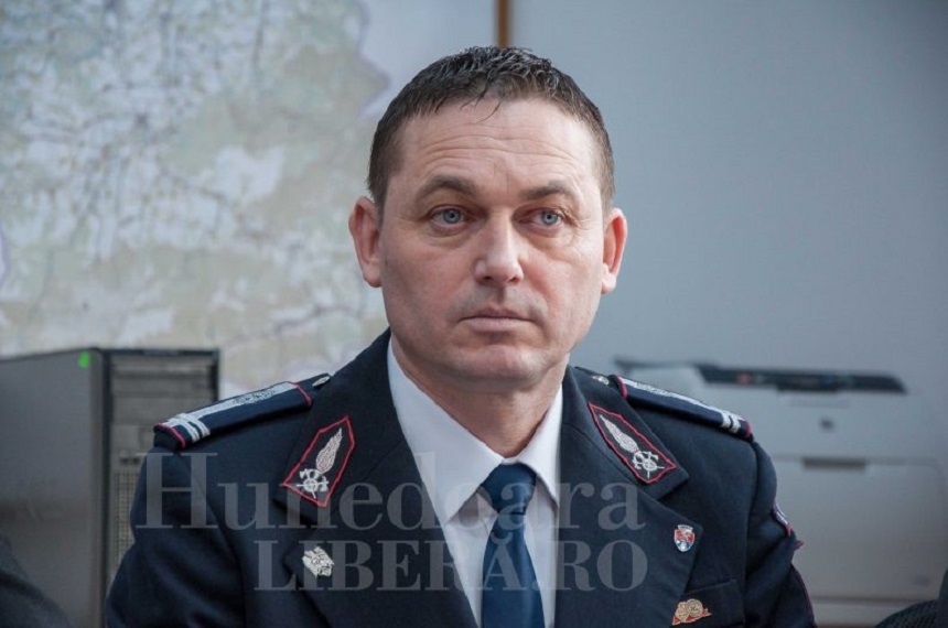 Şeful ISU Hunedoara, col. Viorel Demean, depistat pozitiv cu virusul Covid-19