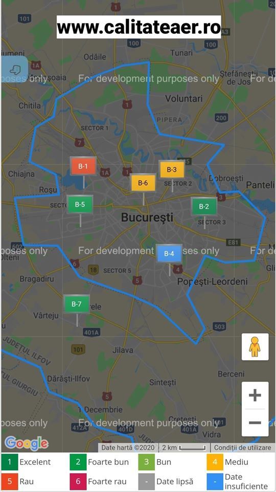Ministerul Mediului: Un nou episod de creşteri ale valorilor particulelor în suspensie PM10, în Bucureşti/ A fost transmisă o avertizare către Primăria Municipiului Bucureşti pentru dispunerea de măsuri imediate