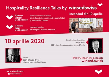 Grupul educaţional elveţian winsedswiss lansează cursuri online pentru românii care lucrează în hoteluri şi restaurante, certificatele de absolvire fiind recunoscute de industria ospitalităţii

